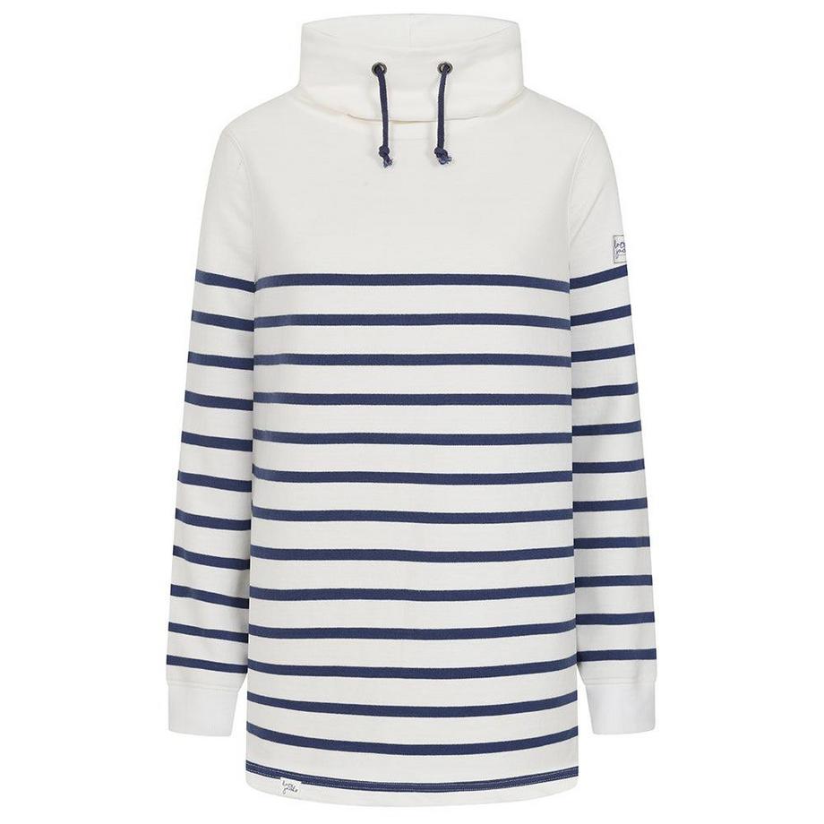 Lazy Jacks Sweatshirt Rayé Col Roulé  