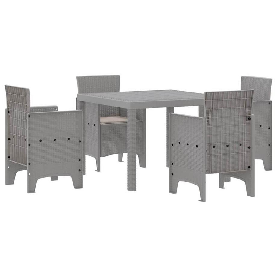 Set de repas de jardin polypropylène