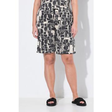 shorts in jersey, sole, gamba ampia