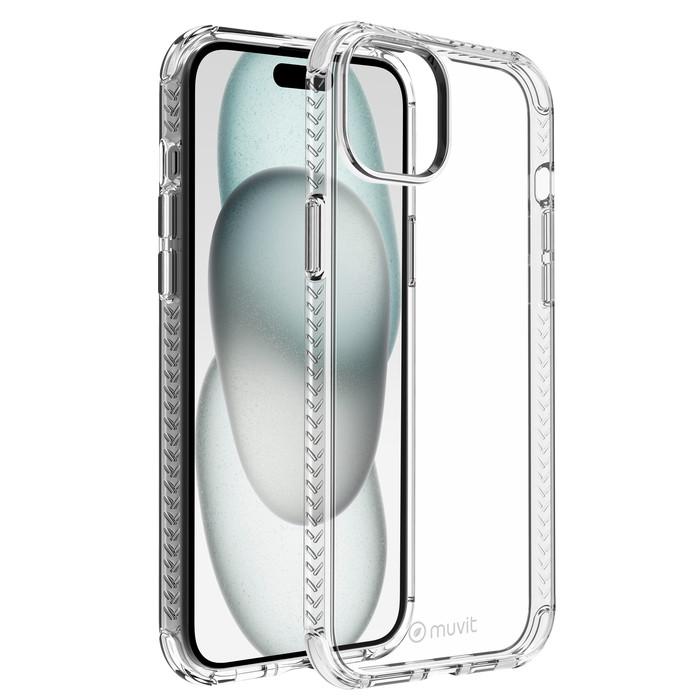 Muvit  Cover rinforzata per iPhone 15 Plus 