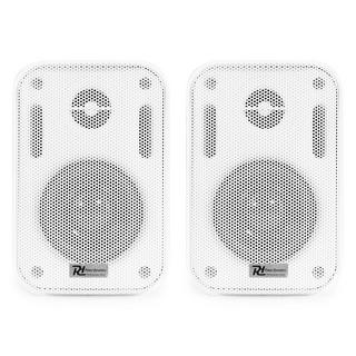 Power Dynamics  BGO30B haut-parleur 2-voies Blanc Avec fil 60 W 