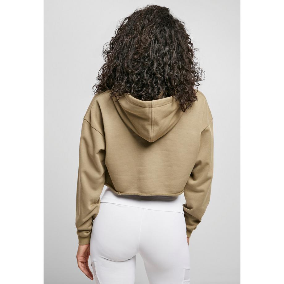 URBAN CLASSICS Felpa con Cappuccio Corta Oversize  