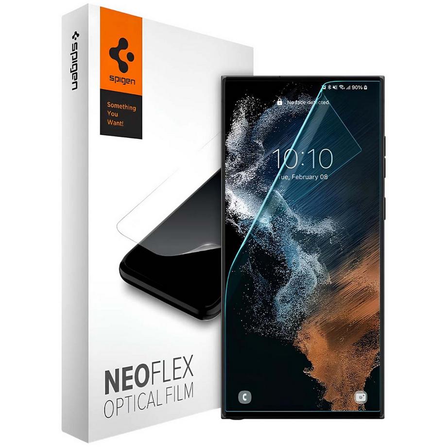 spigen  Spigen Samsung Galaxy S22 Ultra Neo Flex Hydrogelfolie, 2er-Pack 