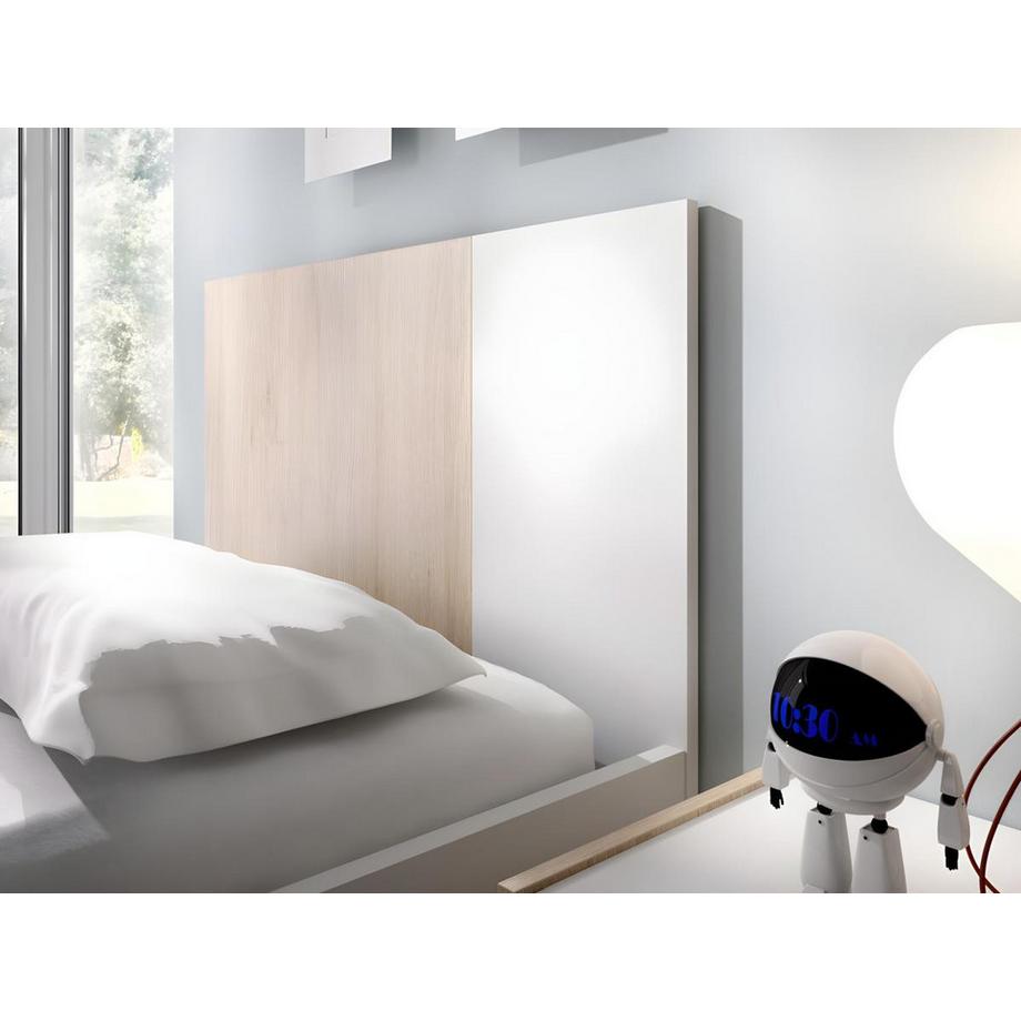 Vente-unique Lit gigogne SONIA 2  Chêne  