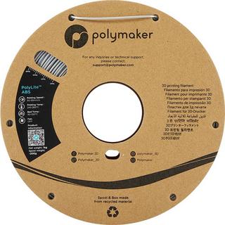 Polymaker  PolyLite Filament ABS geruchsarm 2.85 mm 1000 g Grau 1 St. 