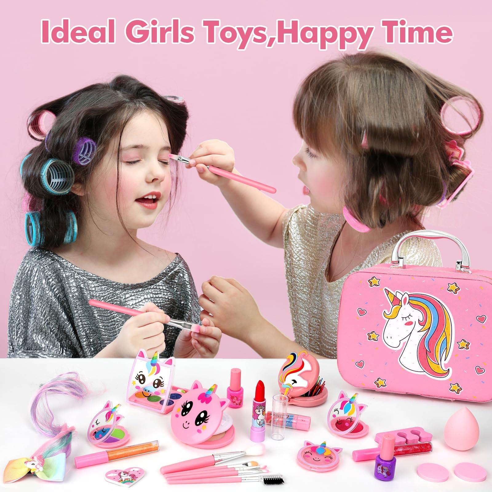 Activity-board  Trousse de maquillage, set de maquillage lavable pour enfants 