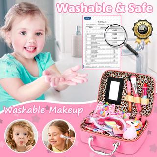 Activity-board  Trousse de maquillage, set de maquillage lavable pour enfants 