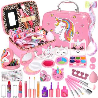 Activity-board  Trousse de maquillage, set de maquillage lavable pour enfants 