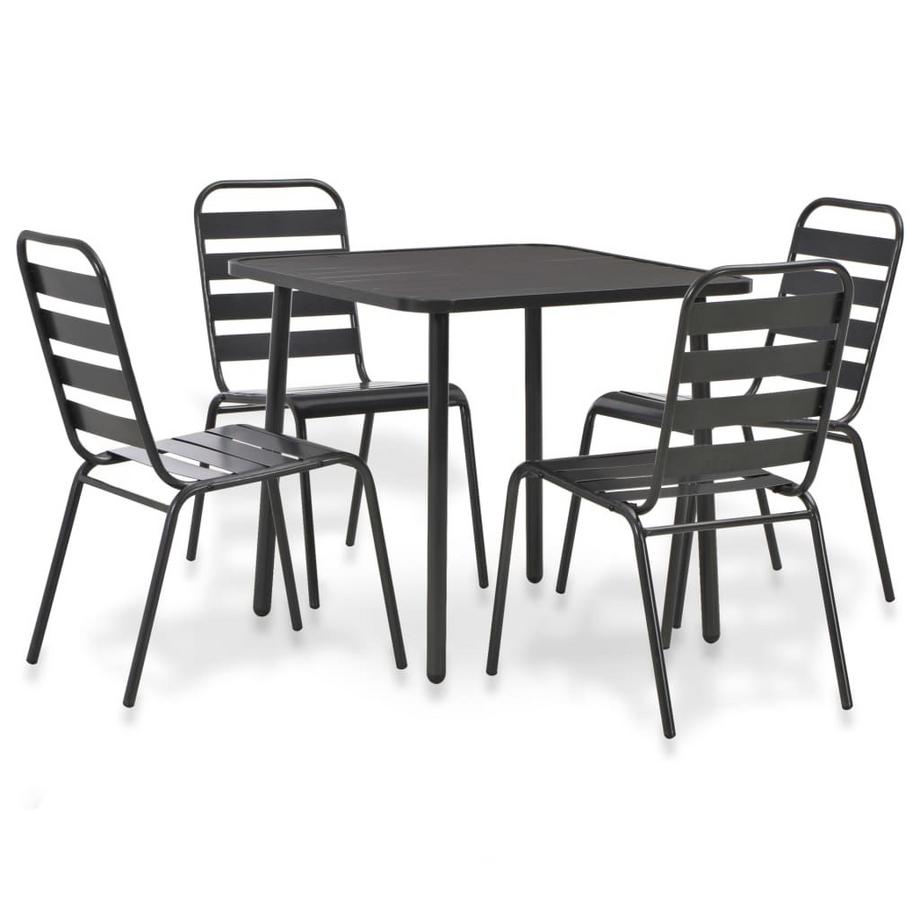 set da giardino Acciaio