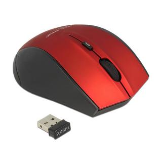 DeLock  12493 mouse Mano destra RF Wireless Ottico 1600 DPI 