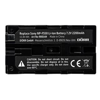 Dörr  Dörr 980169 Batteria per fotocamera/videocamera Ioni di Litio 2200 mAh 