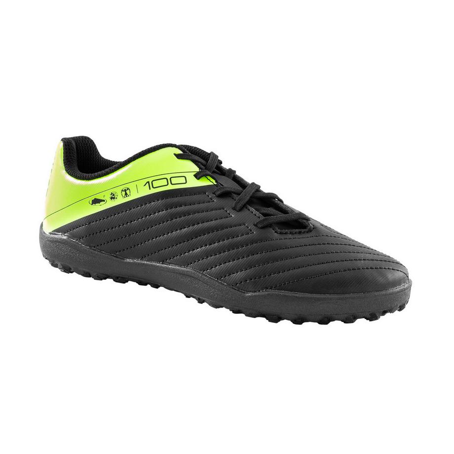 KIPSTA 100 Turf Kinder Fussballschuhe mit Schnürung  