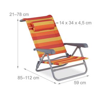 B2X Klappbarer Stuhl aus Messing  