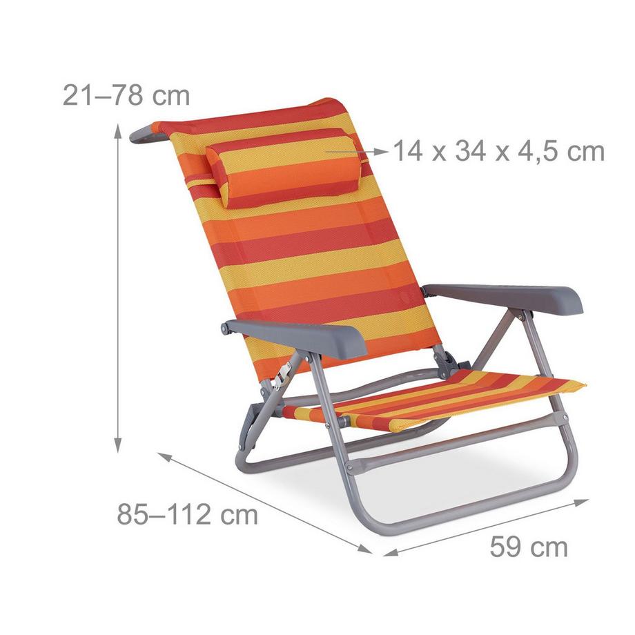B2X Klappbarer Stuhl aus Messing  