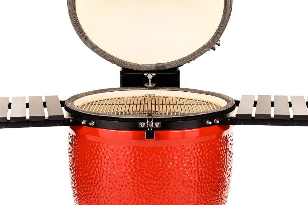 KamadoJoe Kamado Joe Big Joe III Red mit Rollwagen  