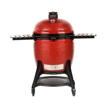 Kamado Joe Big Joe III Red mit Rollwagen