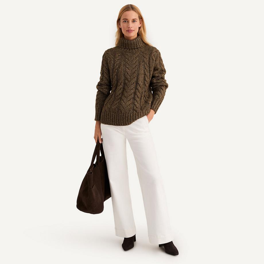 La Redoute Collections Pull Col Roulé Grosse Maille  