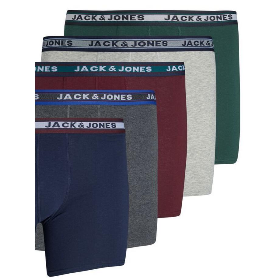 JACK & JONES Big Size Boxer Briefs 5er Pack  