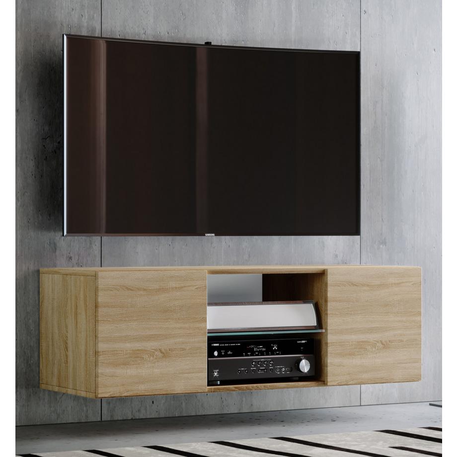 VCM TV Möbel | Wandboard | Lowboard hängend | Maße H. 40 x B. 95 oder 115 x T. 36 cm | Wandschrank - Jusa  