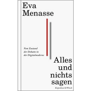 Alles und nichts sagen Menasse, Eva Copertina rigida 