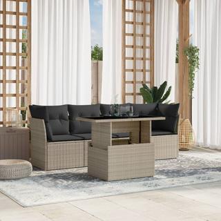 VidaXL Garten sofagarnitur poly-rattan  