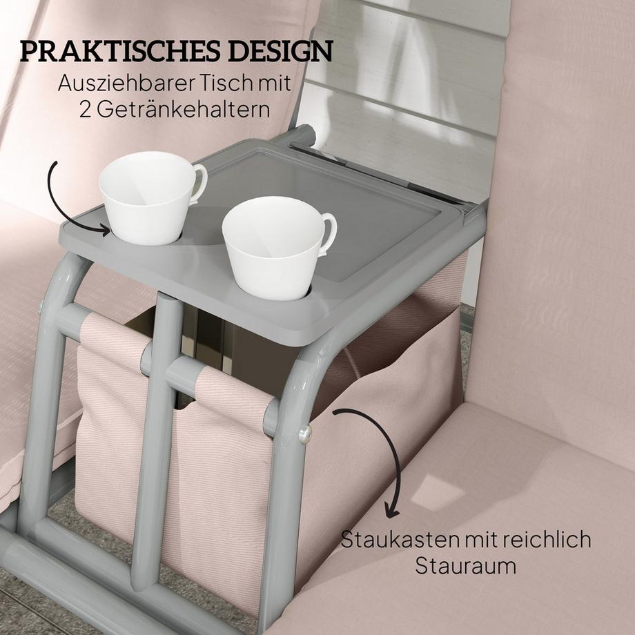 Outsunny Hollywoodschaukel  