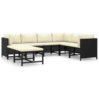 VidaXL Garten-lounge-set poly-rattan  