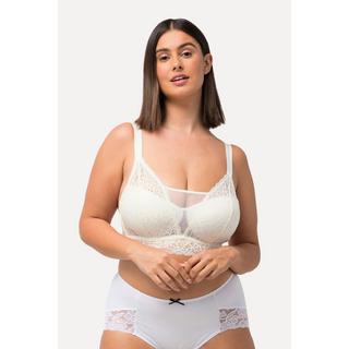 Ulla Popken  Bralette senza ferretto con pizzo e coppe morbide, coppa C-D 