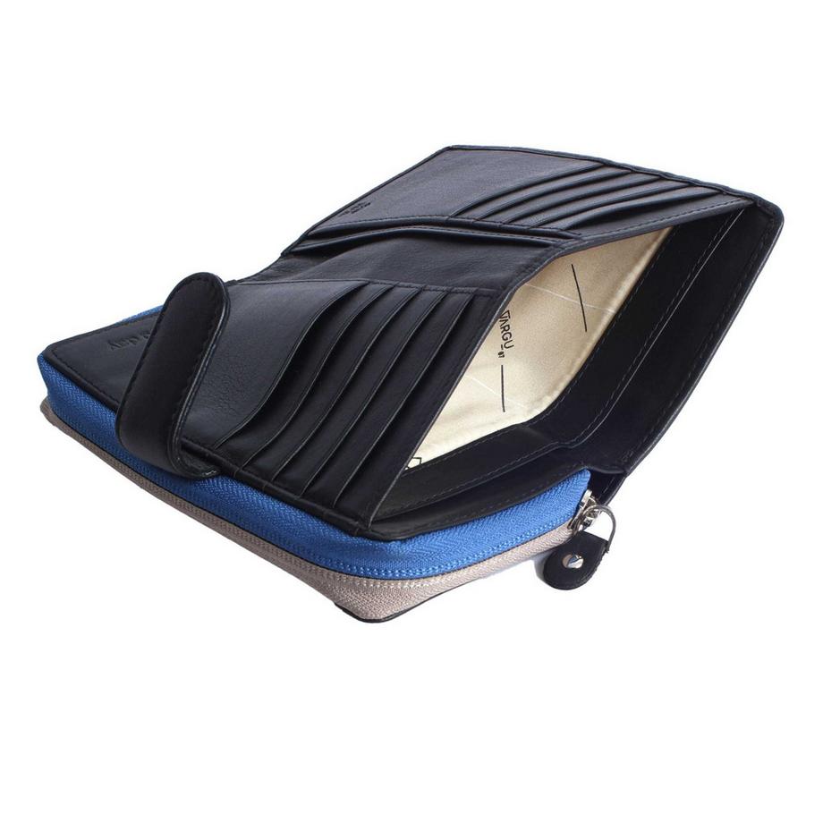 VARGU VINEM 1-A Portefeuille en cuir véritable  