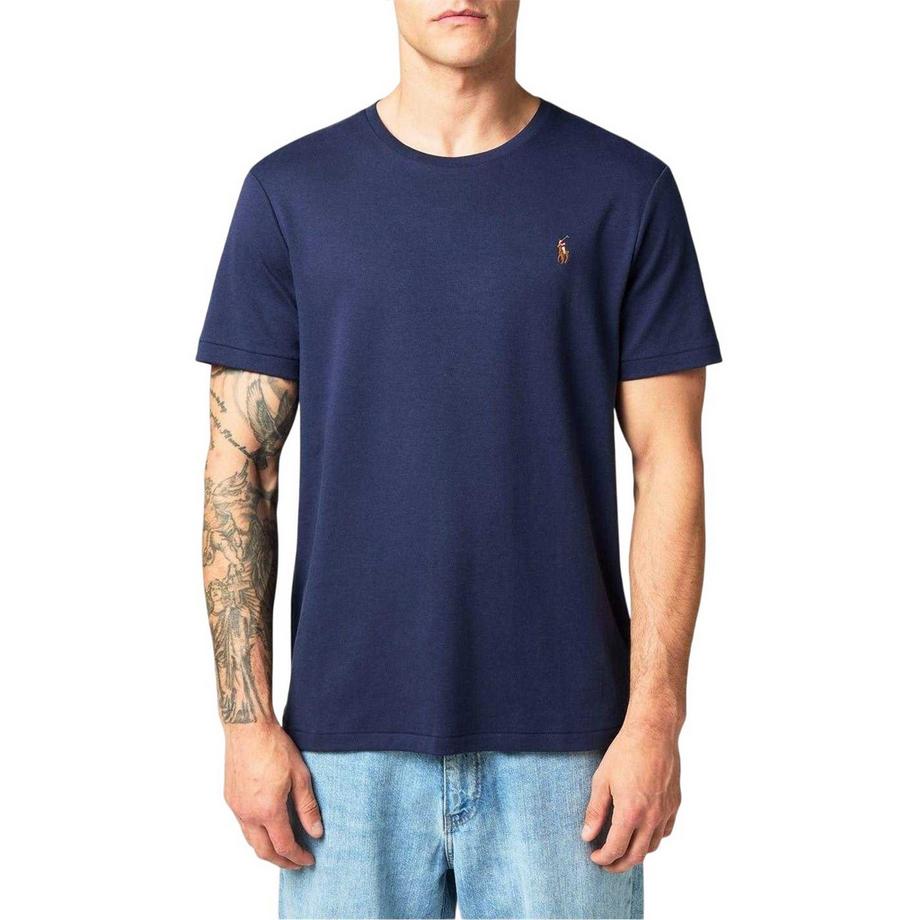 Ralph Lauren T-Shirt en Coton Pima Coupe Régulière  