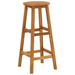 VidaXL Tabouret de bar bois d'acacia  