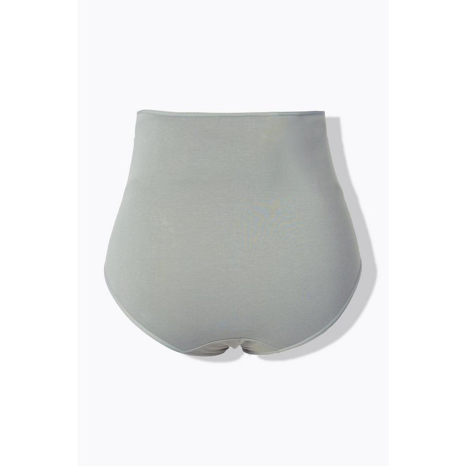 Ulla Popken Culotte taille haute Bellieva empiècement ventre coton bio GOTS  