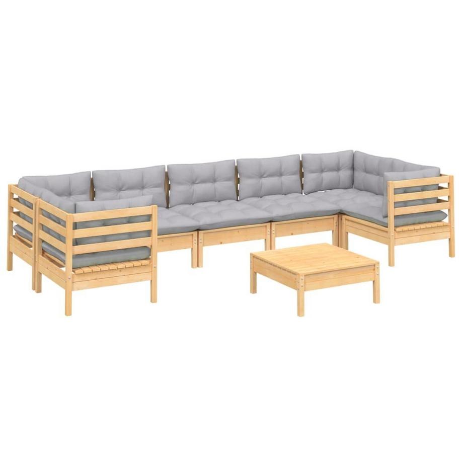 VidaXL Garten-lounge-set kiefernholz  