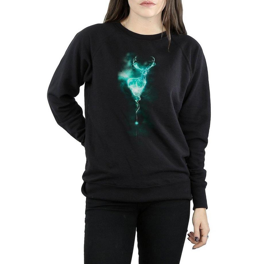 Harry Potter Patronus Cervo Stampa Felpa  