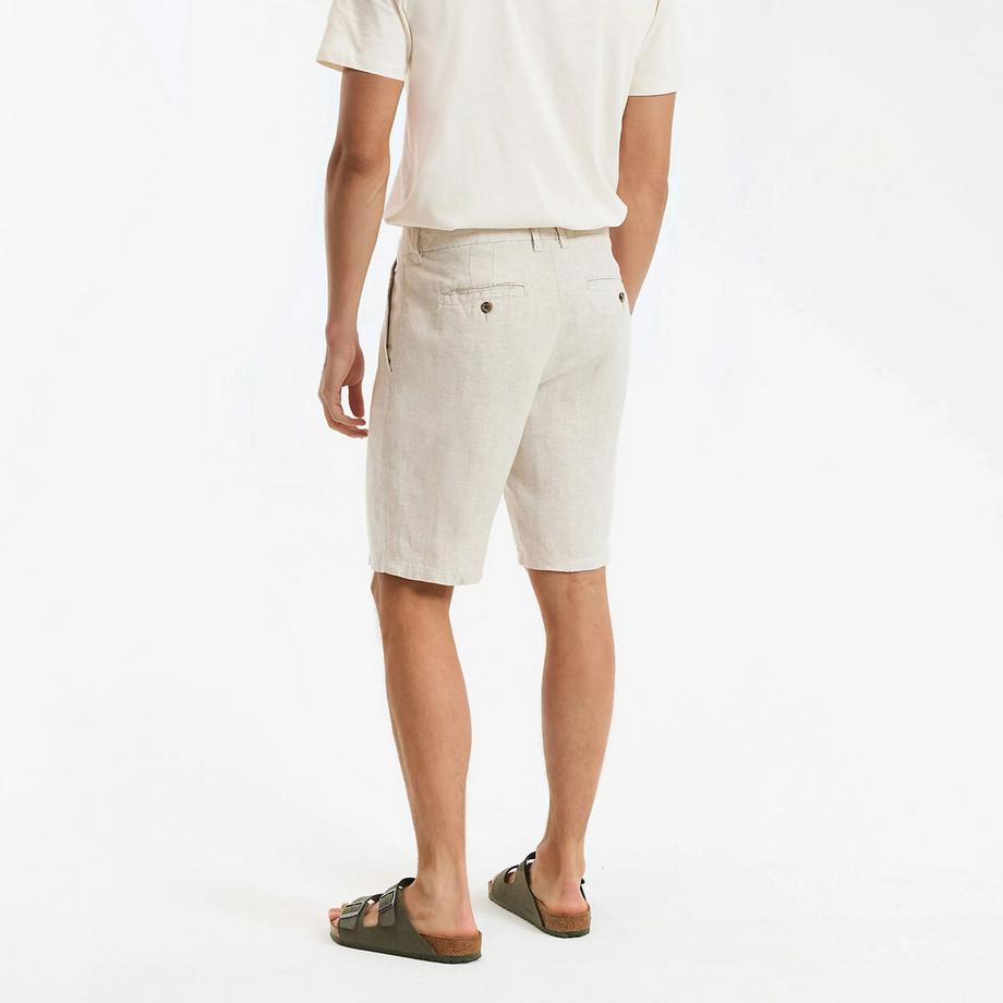 La Redoute Collections Bermuda Leinen Shorts  