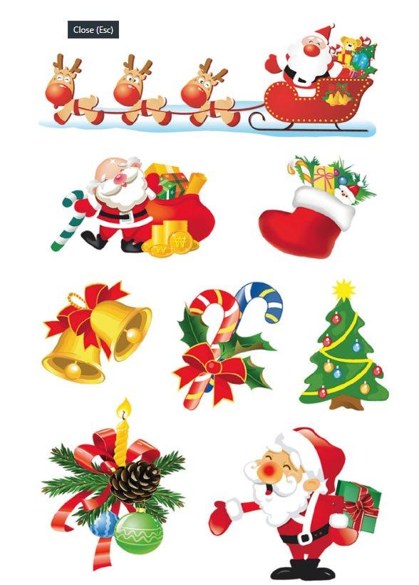 HERMA  HERMA Stickers père Noël 