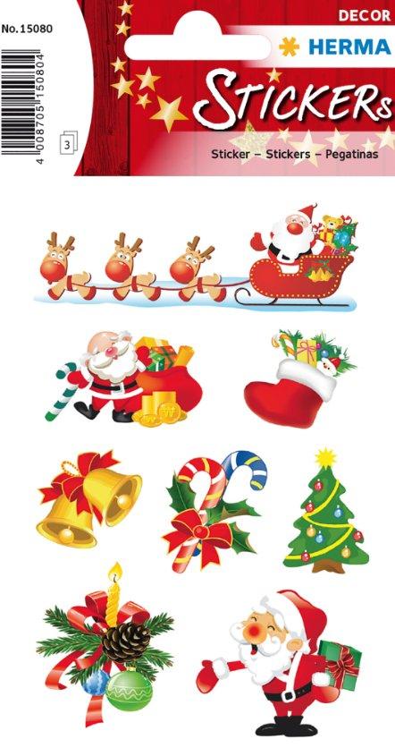 HERMA  HERMA Stickers père Noël 