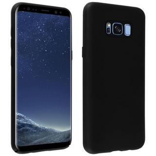 Avizar  Coque Soft Touch Galaxy S8+ Noir 