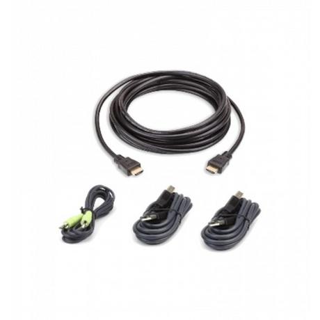 ATEN  2L-7D03UHX4 USB HDMI Secure Secure KVM Kabel Set 3M 