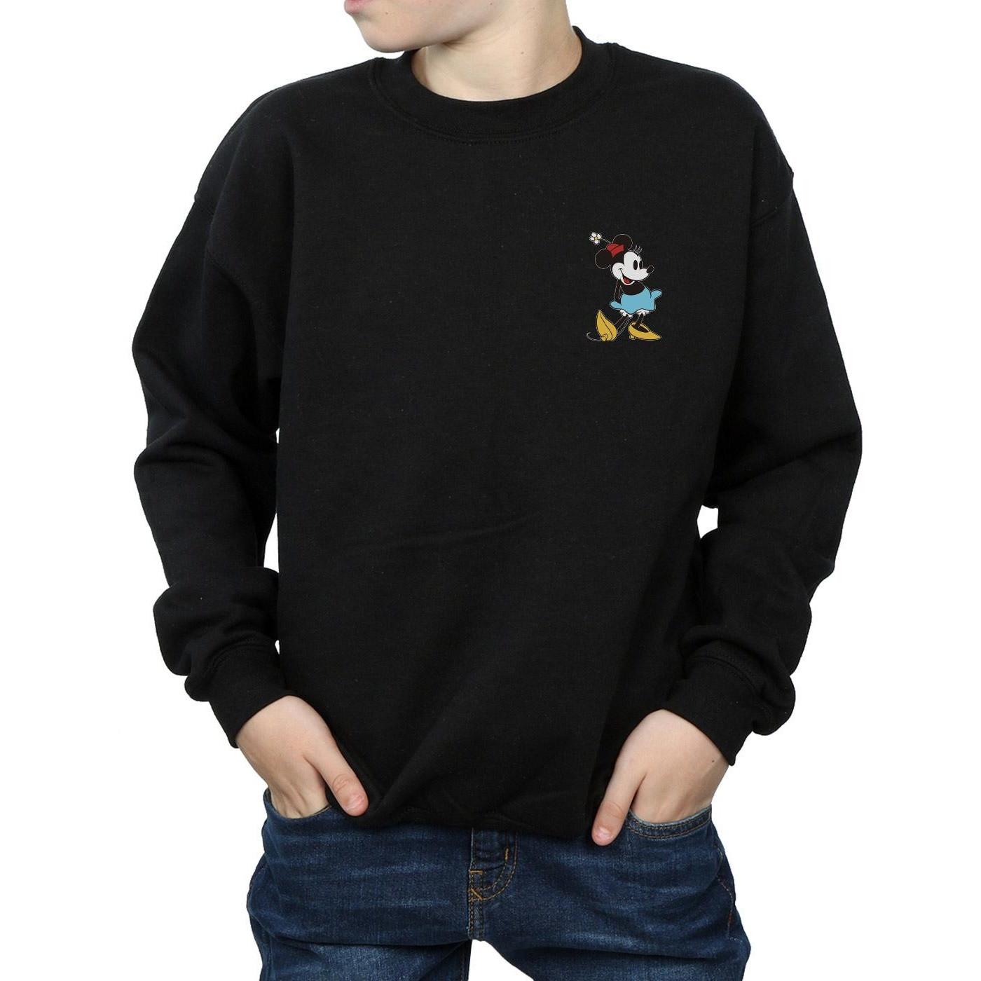 Disney  Minnie Mouse Kick Chest Sweatshirt 