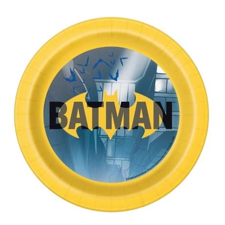 BATMAN Assiettes jetables  