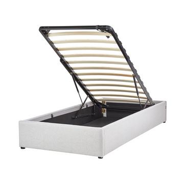 Letto con ottomano senza testata en Tessuto Scandinavo DINAN