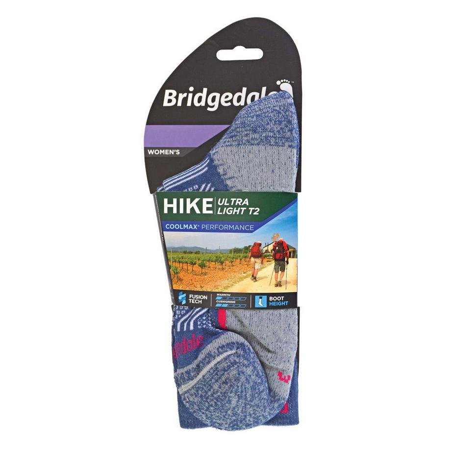 Bridgedale  Donna Coolmax Sentiero Calze Trekking Calze da Passeggio 