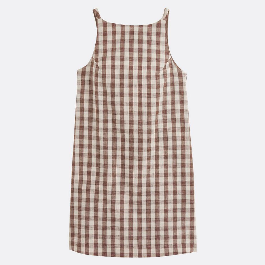 La Redoute Collections Robe courte sans manches Vichy  