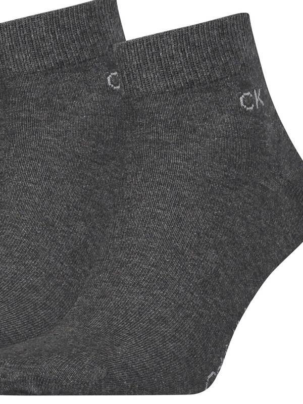 Calvin Klein Calzini Quarter Confezione da 2  