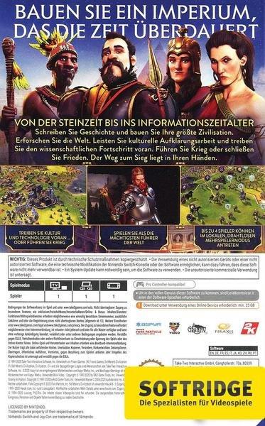2K  Civilization 6 (Code in a Box) 