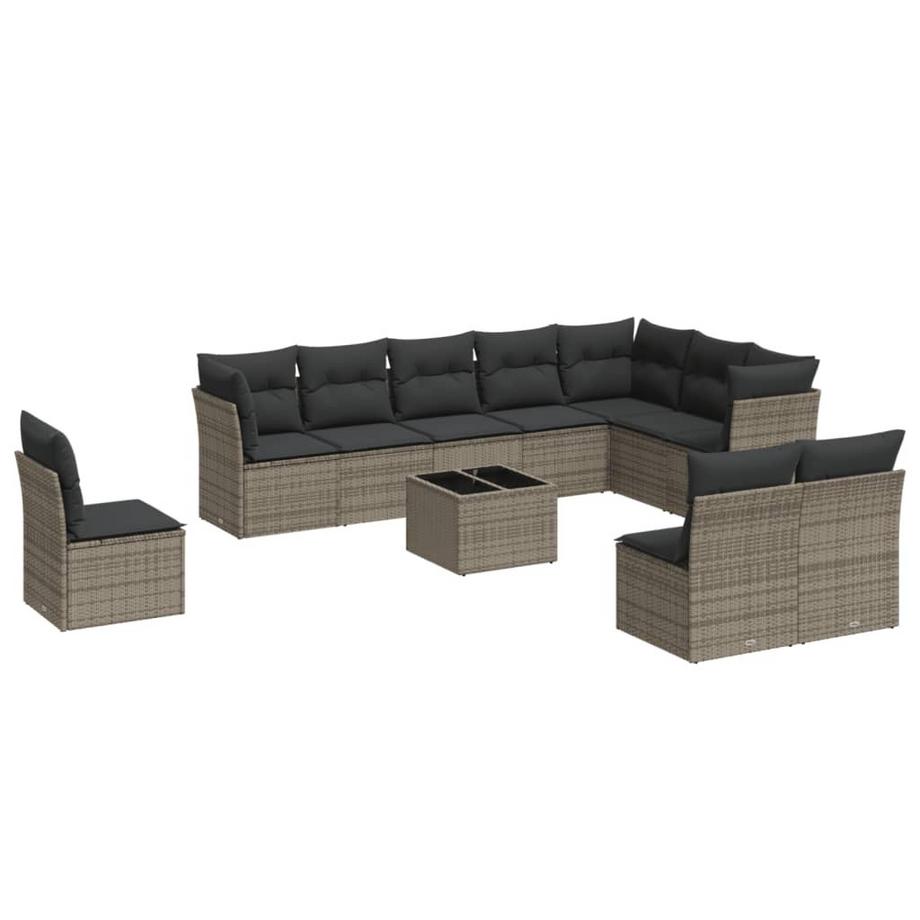 Garten sofagarnitur poly-rattan