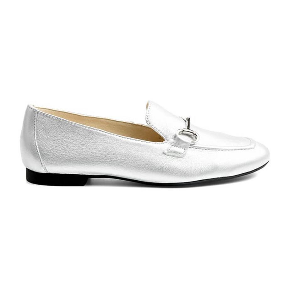 Paul Green Knauts Mocassins en Cuir Métallisé  