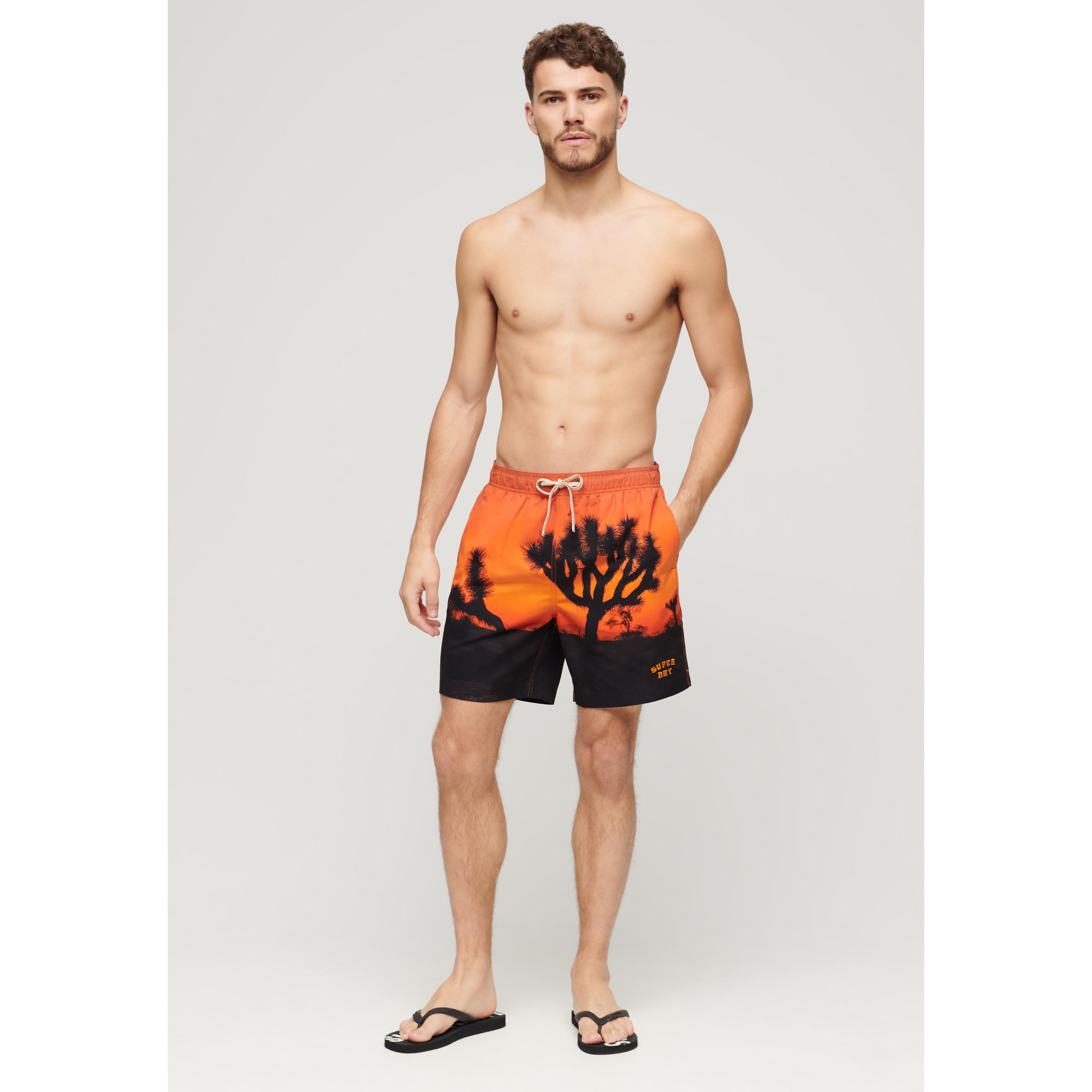 Superdry Photographic Badeshorts  