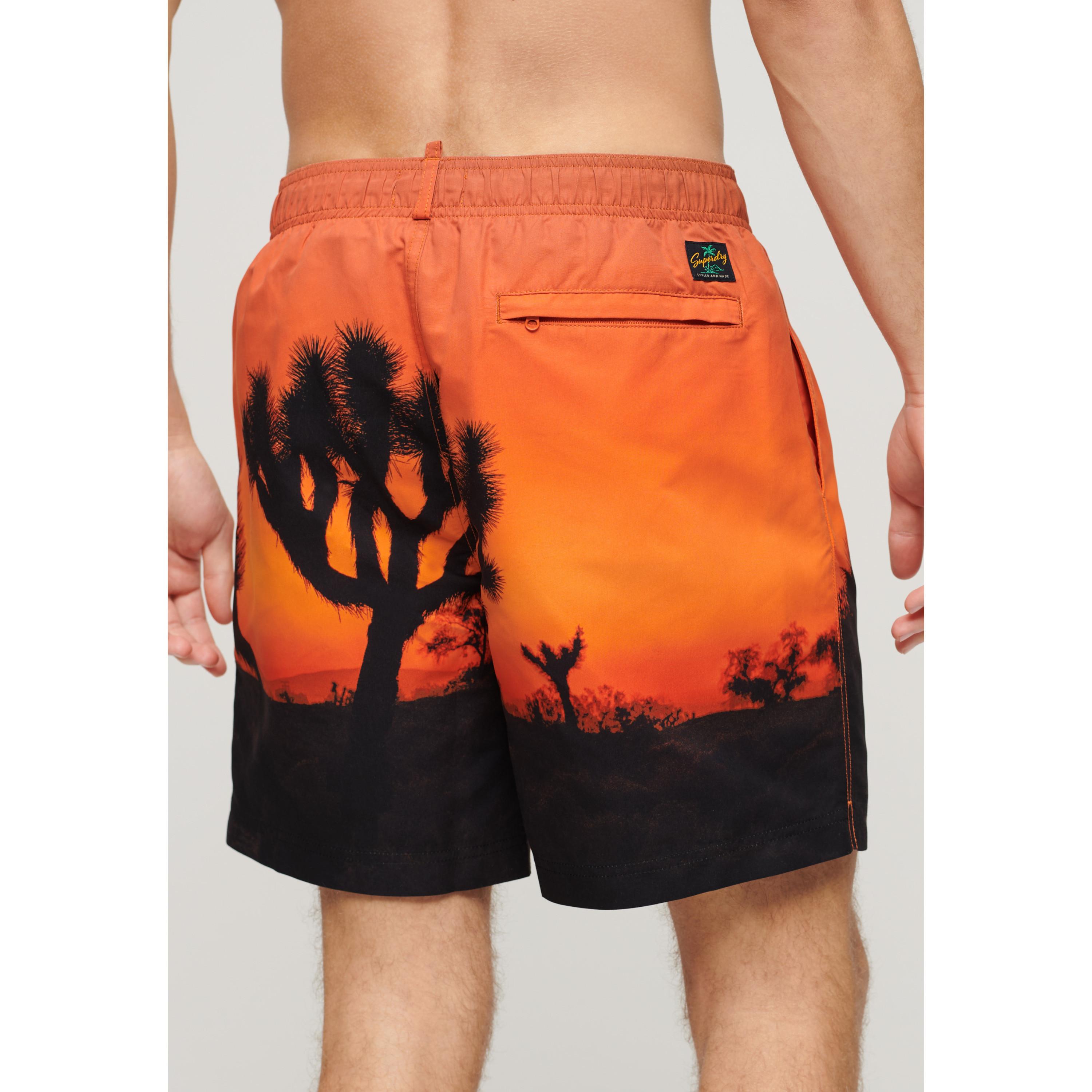 Superdry Photographic Badeshorts  